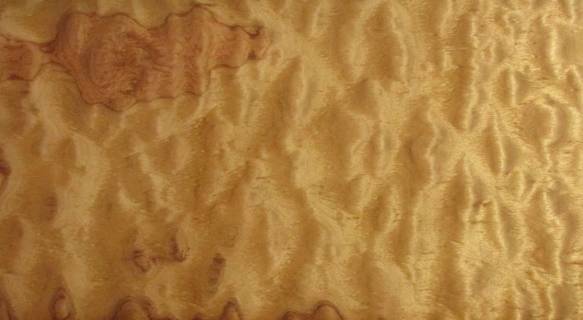Bubinga (quilted) veneer